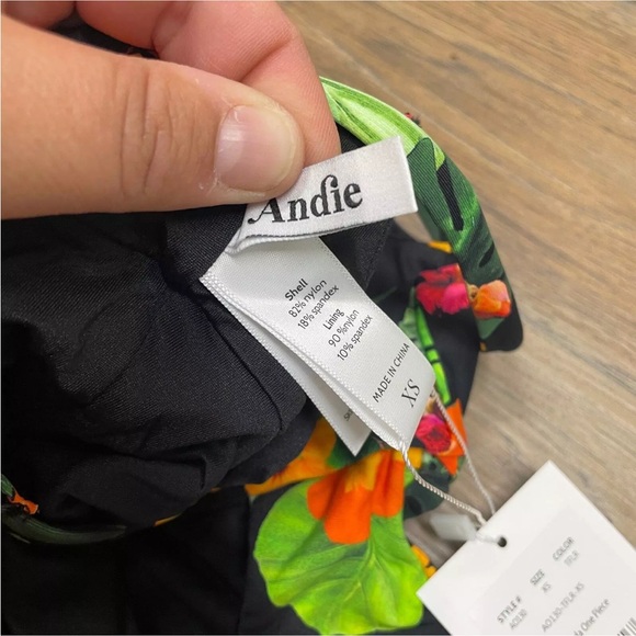 ANDIE The Bermuda One Piece Floral Swimsuit XS - Picture 11 of 11